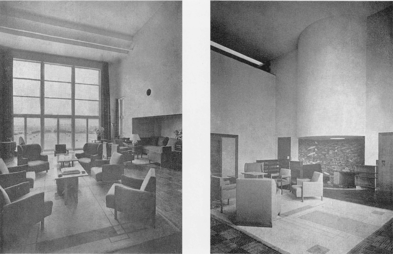 R. Mallet Stevens, Villa Cavrois, hall, Croix, 1932, photographies Albin Salaün.