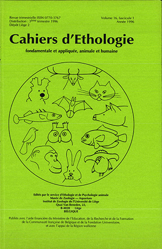 Couverture - Volume 16, fascicule 1